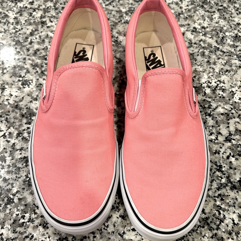 Vans bright pink